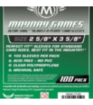 Mayday Games Sleeves - MDG-7105 «Presqu'une Cenne» 66.5mm X 92mm / 100