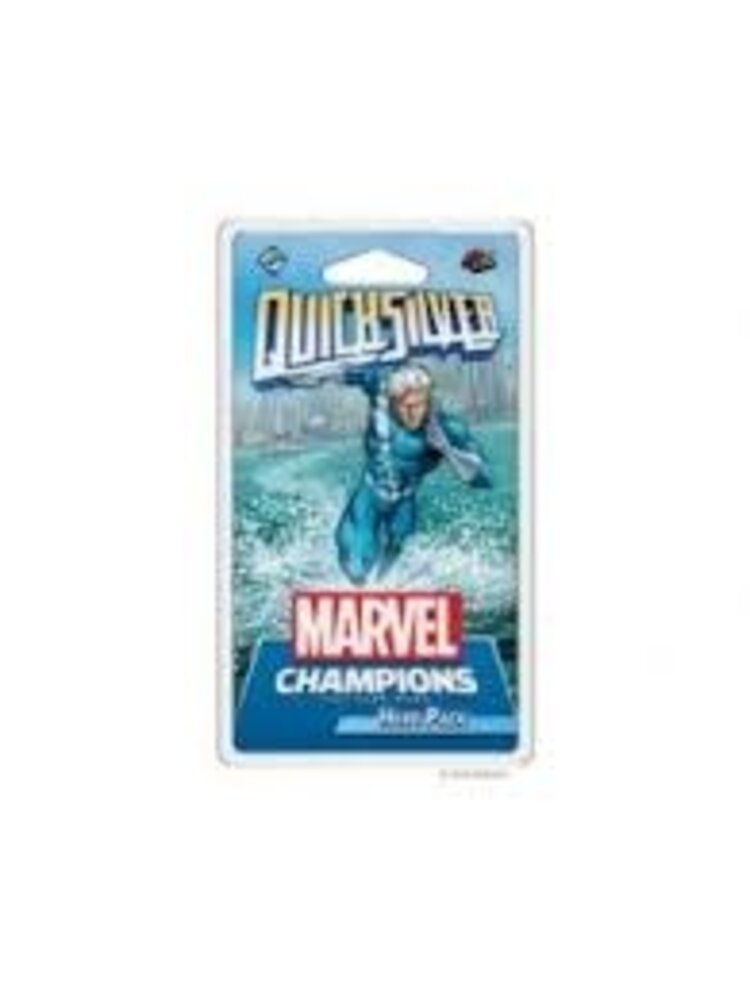 Fantasy Flight Games Marvel Champions JCE: Ext.  Quicksilver: Paquet Heros (FR)