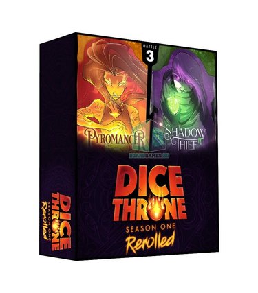 Roxley Dice Throne Season One Rerolled: Box 3: Pyro vs Shadow Thief (EN)