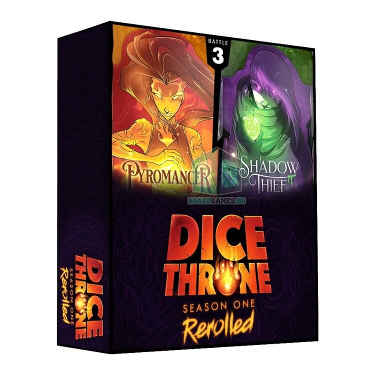 Roxley Dice Throne: Season One: Box 3: Pyro vs Shadow Thief (EN)
