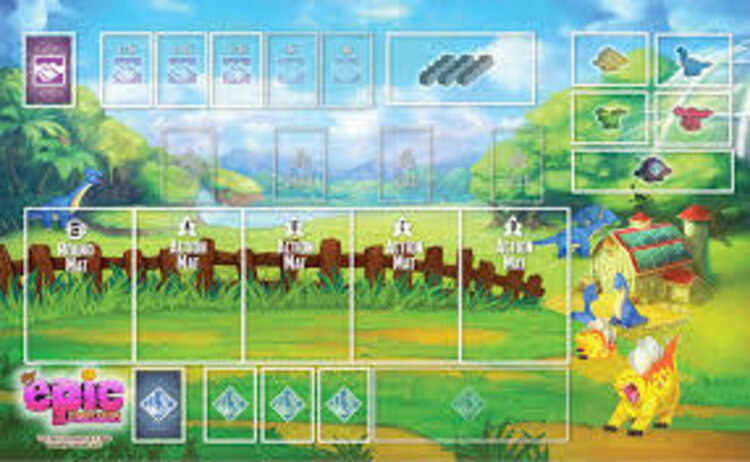 Gamelyn Games Tiny Epic Dinosaurs: Playmat (ML)