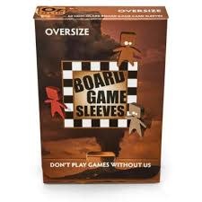 BGS-10428 «Oversize» 79mm X 120mm Non-Glare / 50 Board Game Sleeves