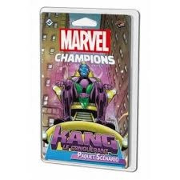 Fantasy Flight Games Marvel Champions JCE: Ext. Kang: Le Conquérant: Paquet Scenario (FR)