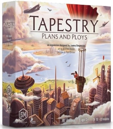 Stonemaier Games Tapestry: Ext. Plans And Ploys (EN)