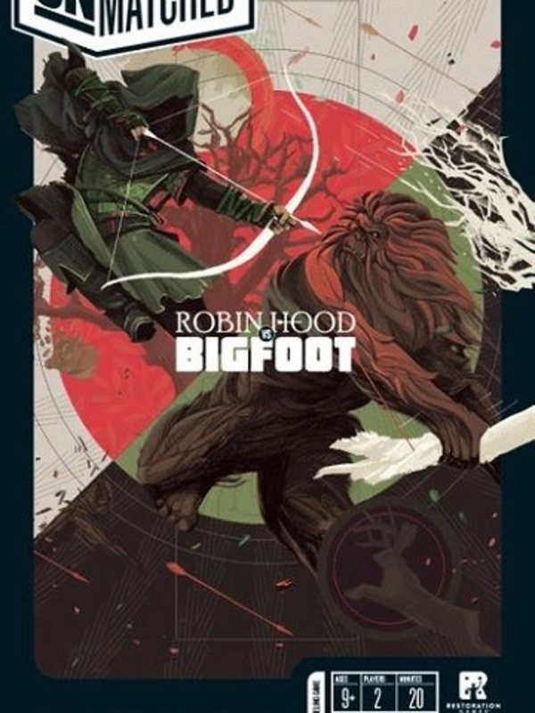 Restoration Games Unmatched: Robin Hood vs Bigfoot (EN)
