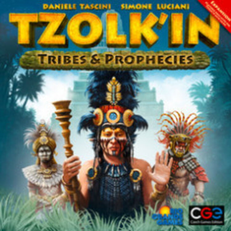 Czech Games Edition Tzolk'in: The Mayan Calendar: Ext. Tribes and Prophecies (EN)