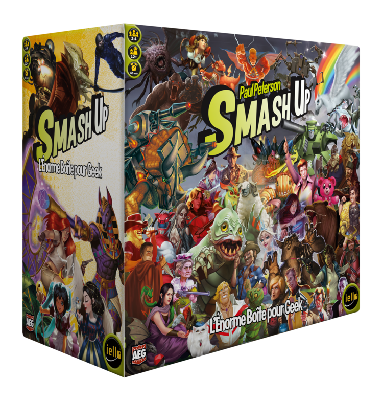 Iello Smash-Up: Énorme Boîte Pour Geek (FR)