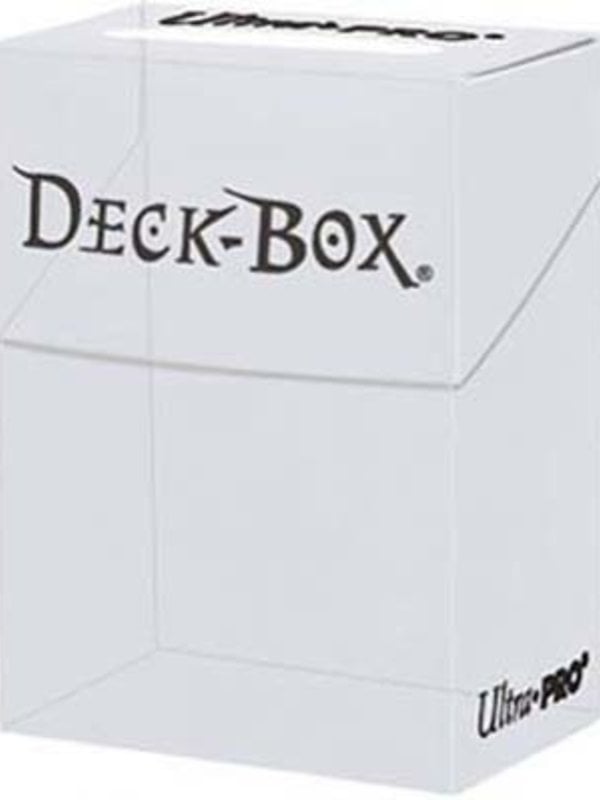 Ultra pro Deck Box: Transparent (75ct)