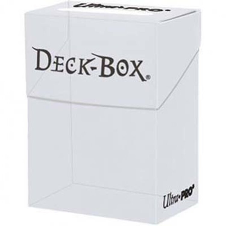 Ultra pro Deck Box: Transparent (75ct)