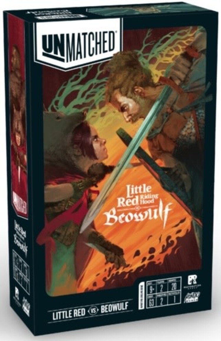 Restoration Games Unmatched: Little Red Riding Hood vs Beowulf (EN)