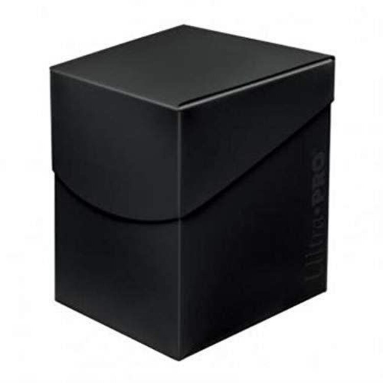 Ultra pro Deck Box: Noir (75ct)