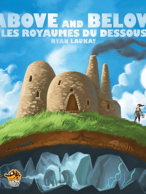 Lucky Duck Games Les Royaumes du Dessous (Above And Below) (FR)