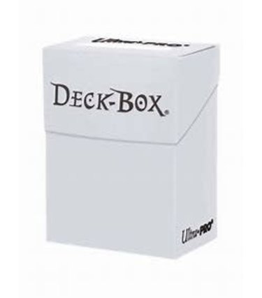 Ultra pro Deck Box: Blanc (75ct)
