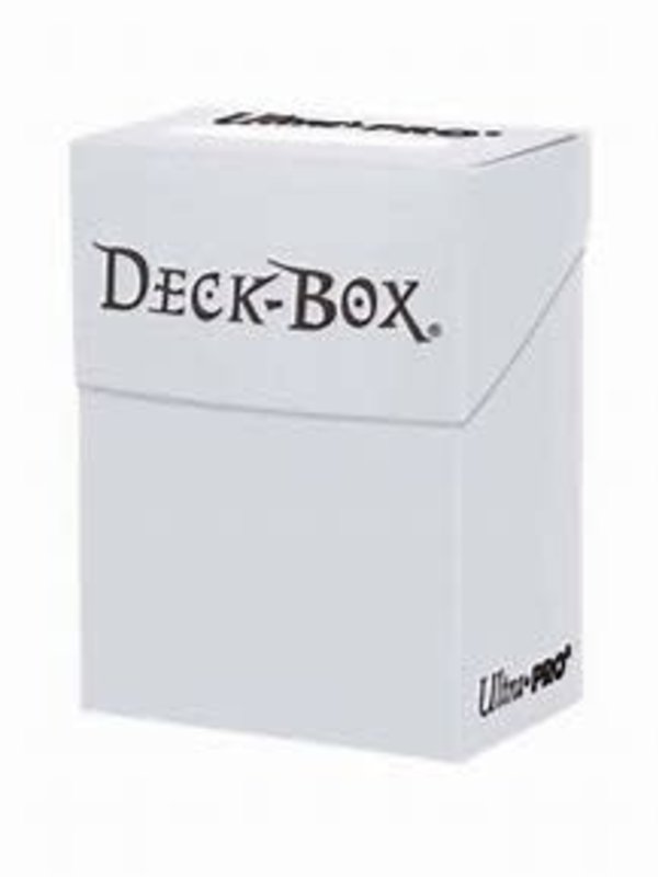 Ultra pro Deck Box: Blanc (75ct)