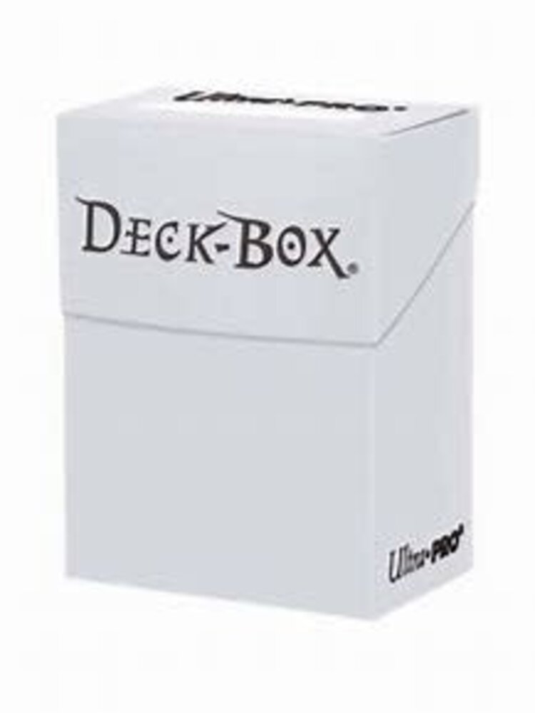 Ultra pro Deck Box: Blanc (75ct)