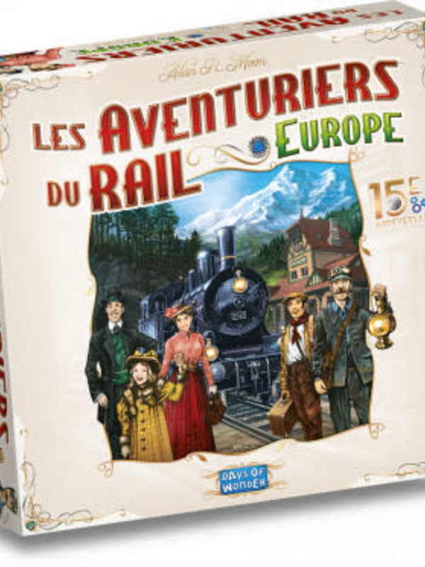 Days of Wonder Les Aventuriers Du Rails: Europe: 15ème Anniversaire (FR)
