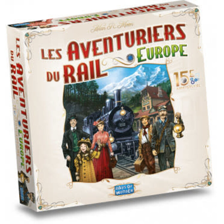 Days of Wonder Les Aventuriers Du Rails: Europe: 15ème Anniversaire (FR)