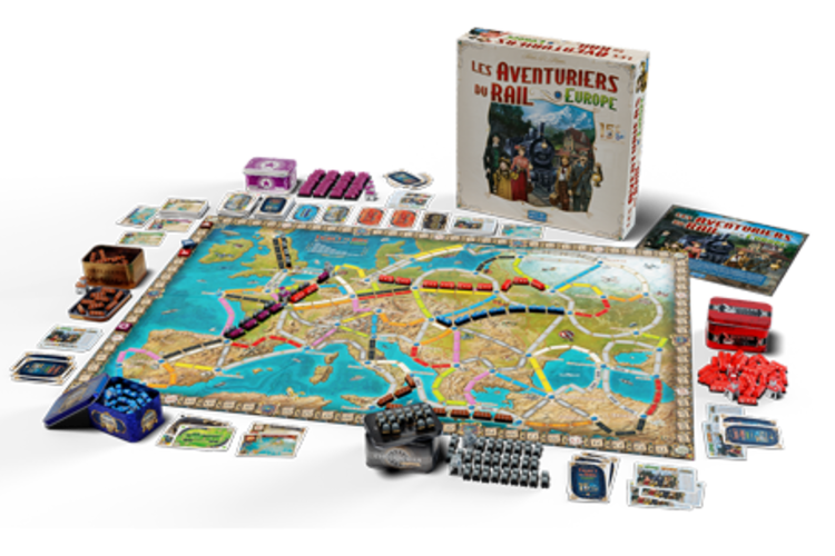 Days of Wonder Les Aventuriers Du Rails: Europe: 15ème Anniversaire (FR)