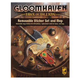 Cephalofair Games Gloomhaven: Jaws Of The Lion: Removable Sticker Set And Map (EN)
