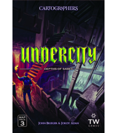 Thunderworks Games Cartographers: Heroes: Ext. Map Pack 3: Undercity (EN)