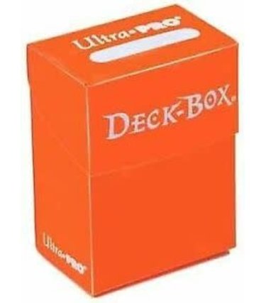 Ultra pro Deck Box: Orange (75ct)