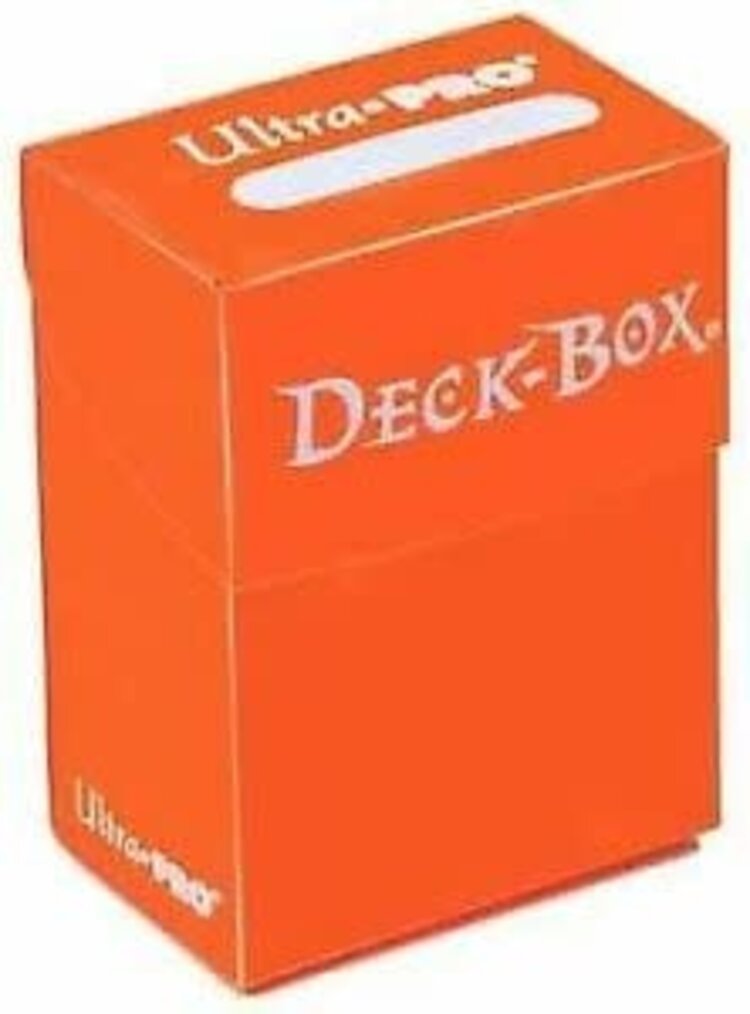 Ultra pro Deck Box: Orange (75ct)