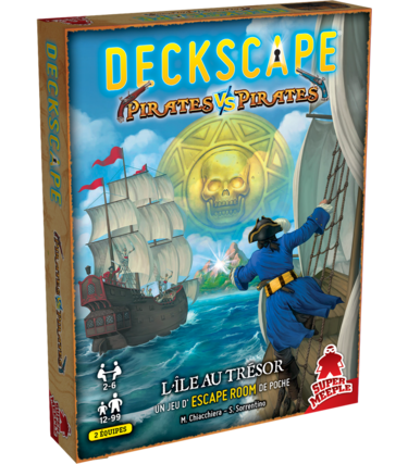 Super Meeple Deckscape 8: Duel: Pirates vs Pirates (FR)
