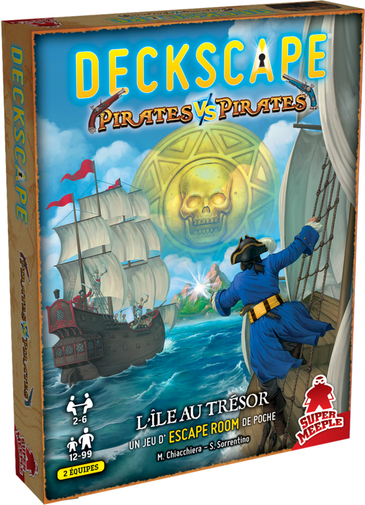 Super Meeple Deckscape 8: Duel: Pirates vs Pirates (FR)