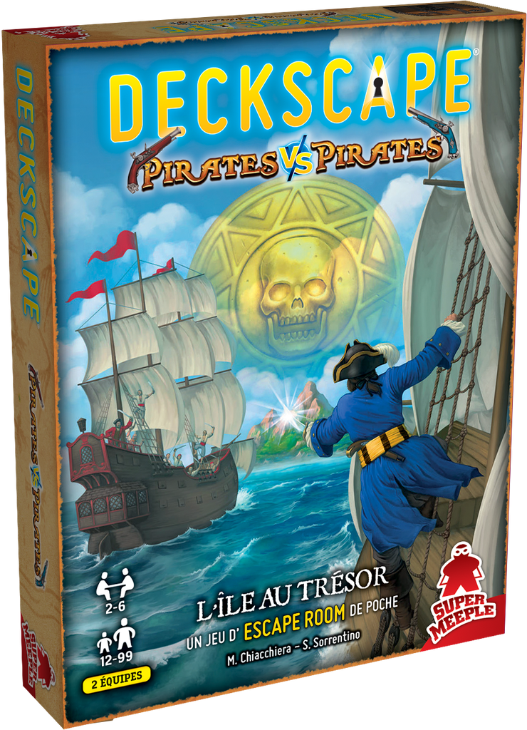 Deckscape 8: Duel: Pirates vs Pirates (FR)