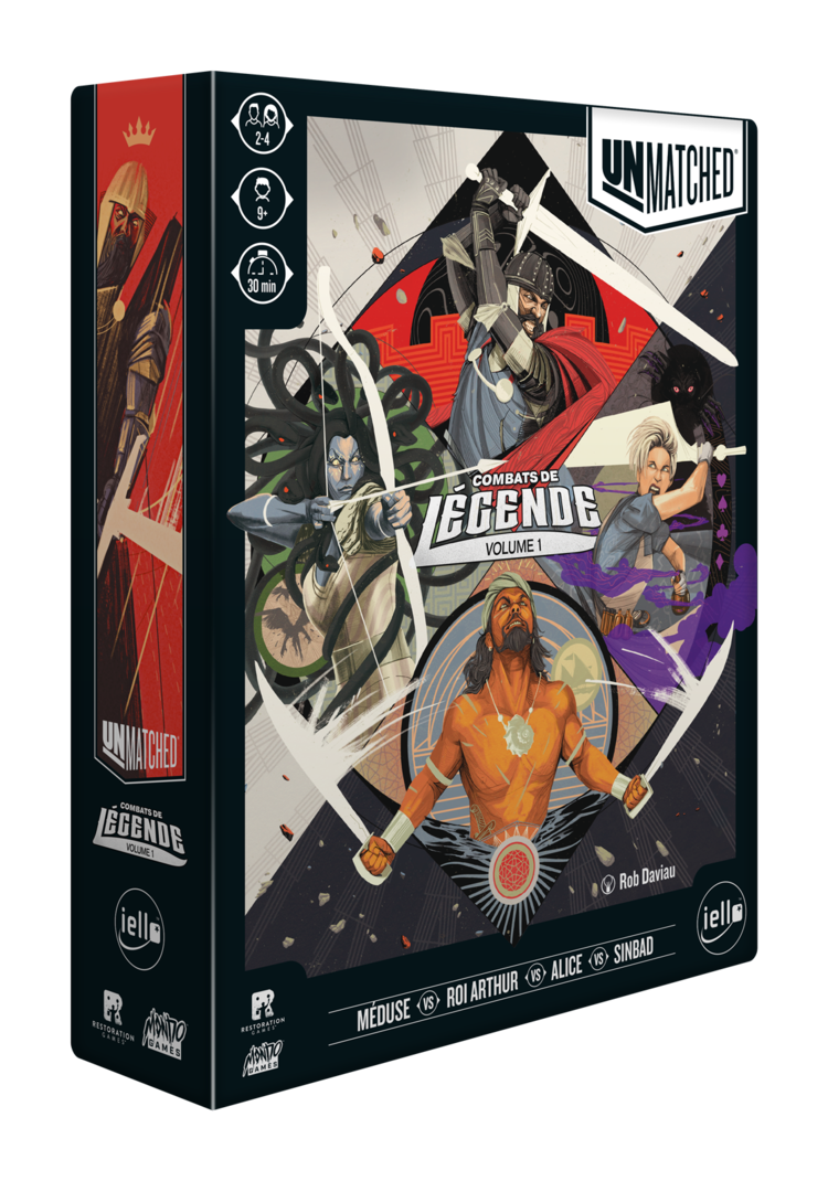 Iello Unmatched : Combats De Légende Vol. 1 (FR)