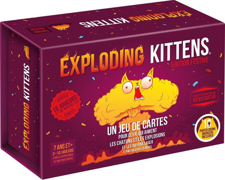 Exploding Kittens Exploding Kittens: Edition Festive (FR)