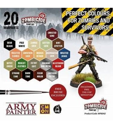 The Army Painter Warpaints: Zombicide: Paint Set 2nd Edition