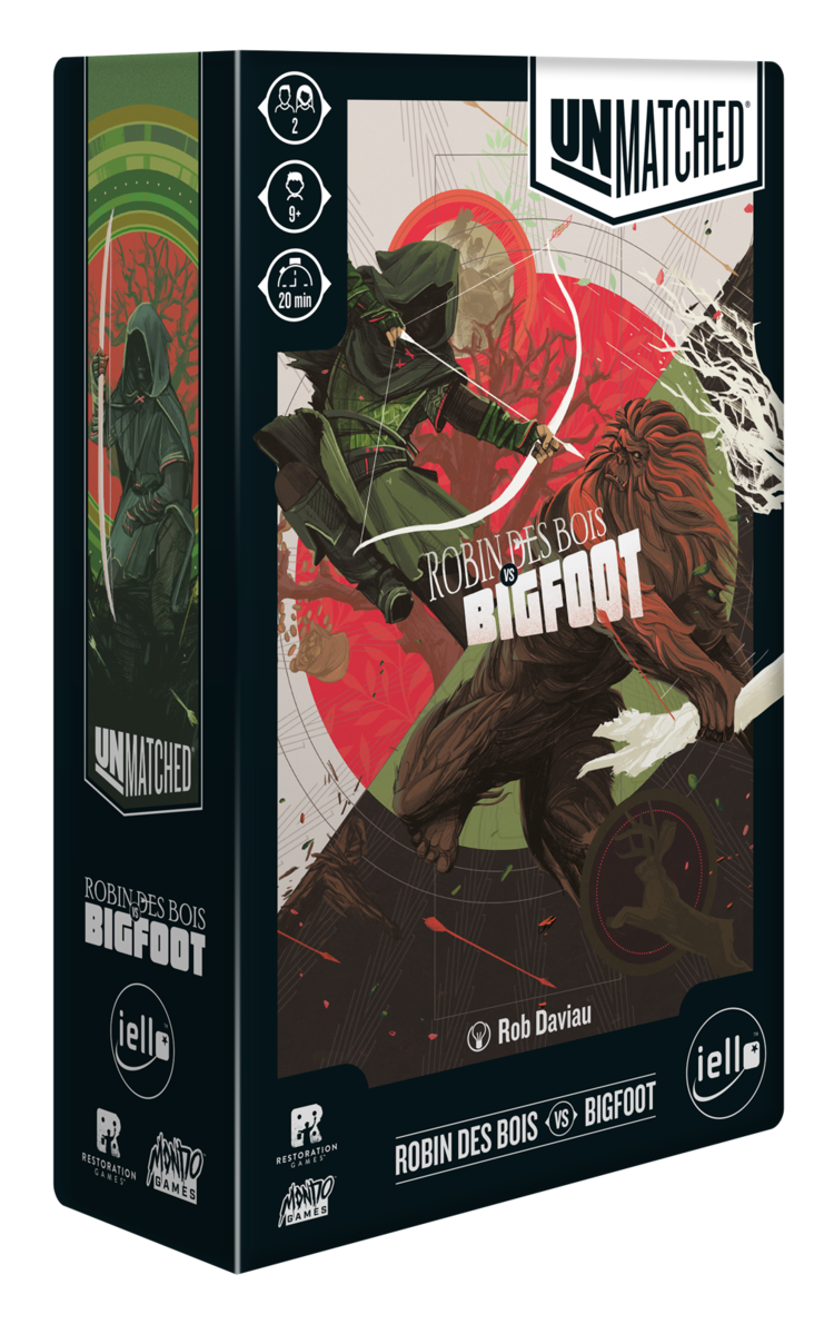 Iello Unmatched: Robin Des Bois vs Bigfoot (FR)