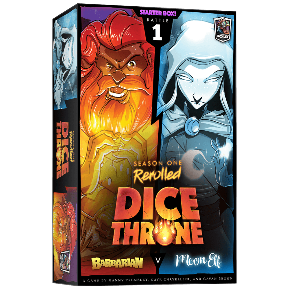 Dice Throne Season One Rerolled Box 1 Barbarian vs Moon Elf (EN)