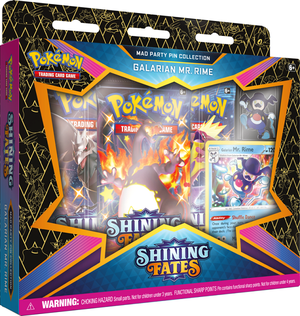 Pokemon: Shining Fates Mad Party Pin Coll. (EN)