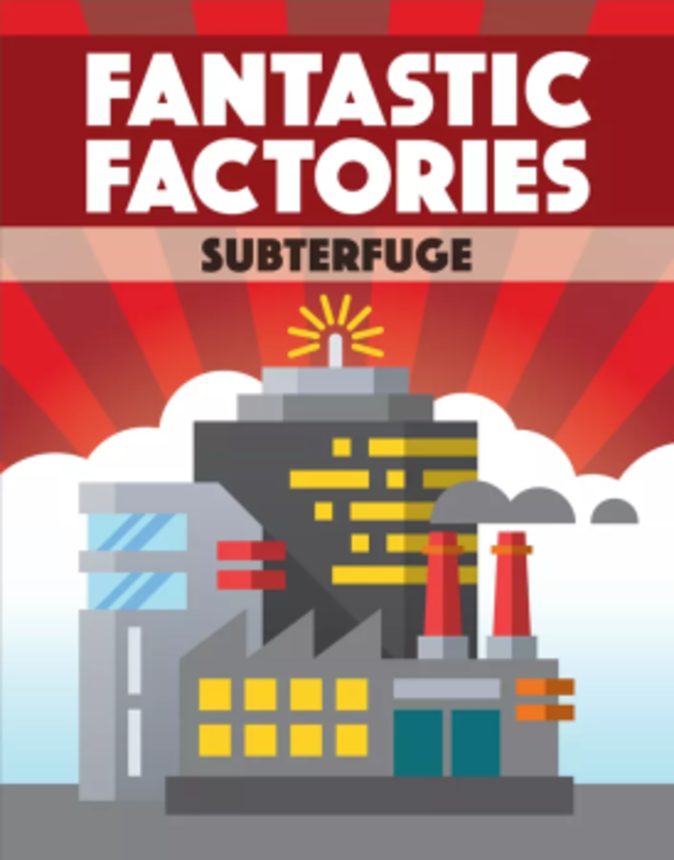 Greater Than Games Fantastic Factories: Ext. Subterfuge (EN)