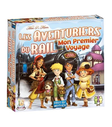 Days of Wonder Les Aventuriers Du Rail: Mon Premier Voyage: Europe (FR)