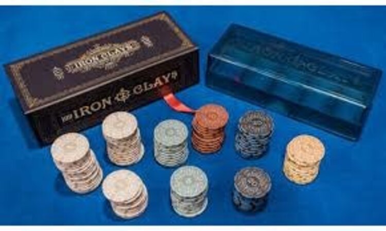 Roxley Iron Clays-Brass: Retail Edition (100 Chips) (ML)
