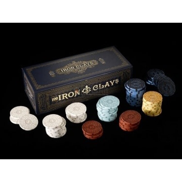 Roxley Iron Clays-Brass: Retail Edition (100 Chips) (ML)