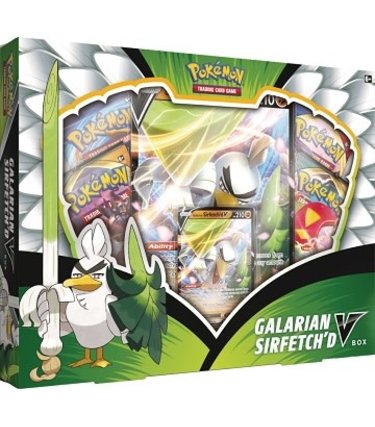 Pokemon Pokemon: Galarian Sirfetch'd V Box (EN)