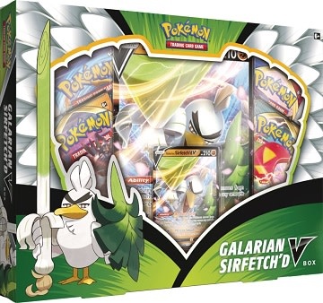 Pokemon: Galarian Sirfetch'd V Box (EN)