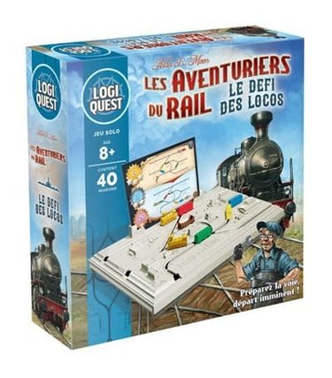 Mixlore Logiquest: Les Aventuriers Du Rail: Le Défi Des Locos (FR)