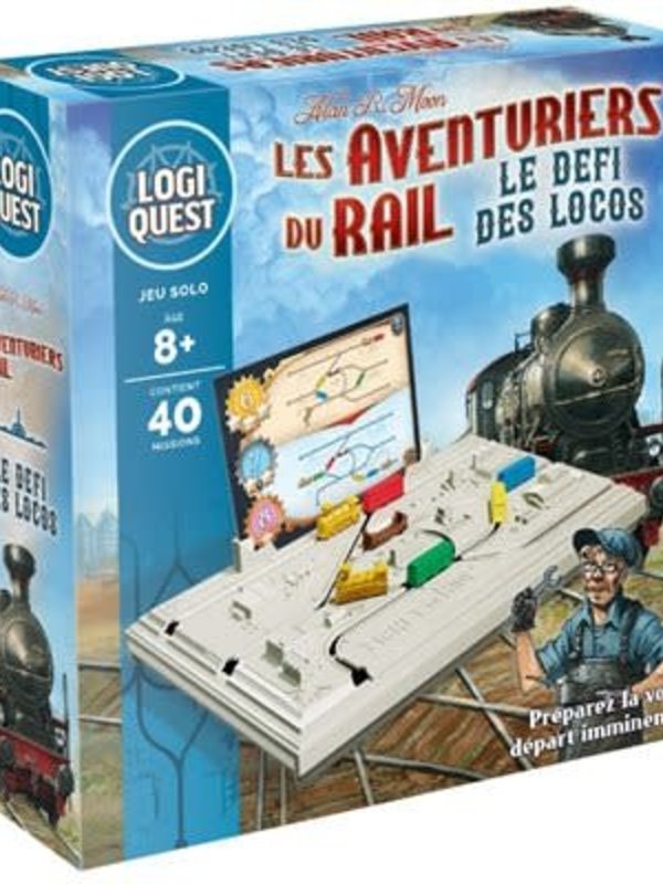 Mixlore Logiquest: Les Aventuriers Du Rail: Le Défi Des Locos (FR)