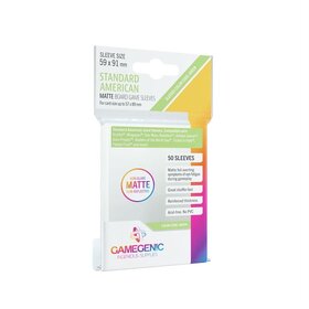 Gamegenic GGS10066ML «Standard American» 59mm X 91mm Matte / 50 Sleeves Gamegenic