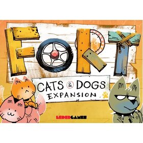 Leder Games Fort: Ext. Cats And Dogs (EN)