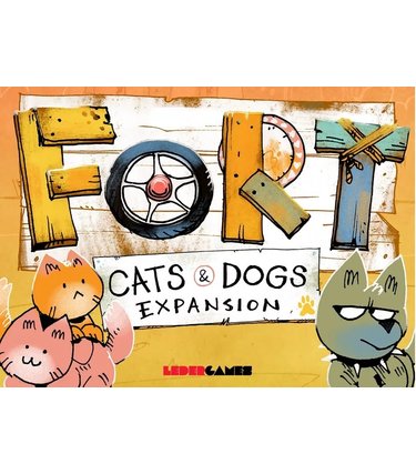Leder Games Fort: Ext. Cats And Dogs (EN)