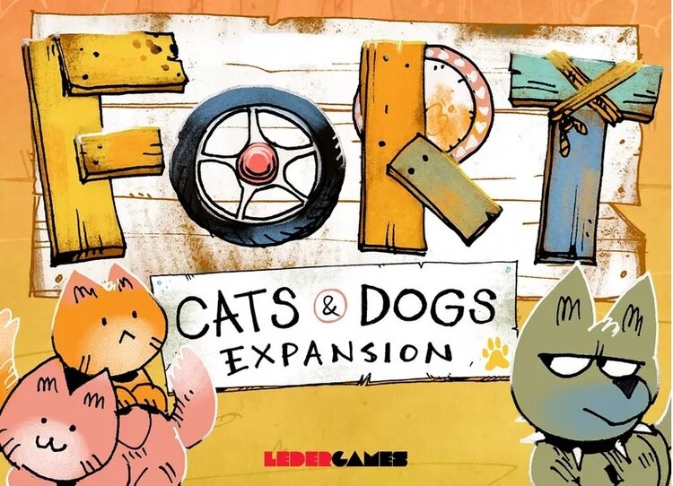 Leder Games Fort: Ext. Cats And Dogs (EN)