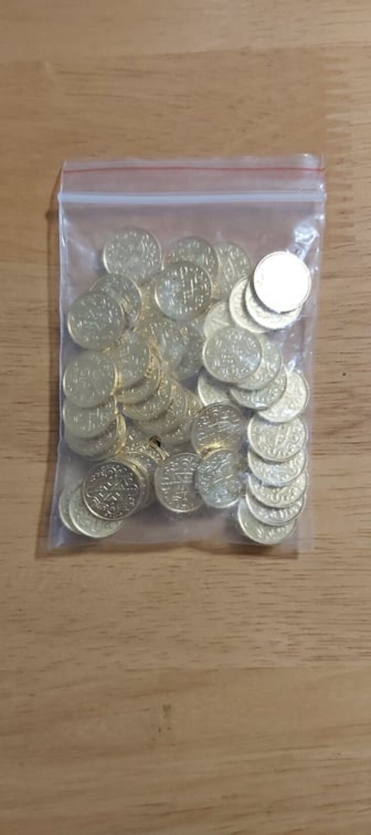 Board&Dice 50 Pieces D'Argent En Metal Générique