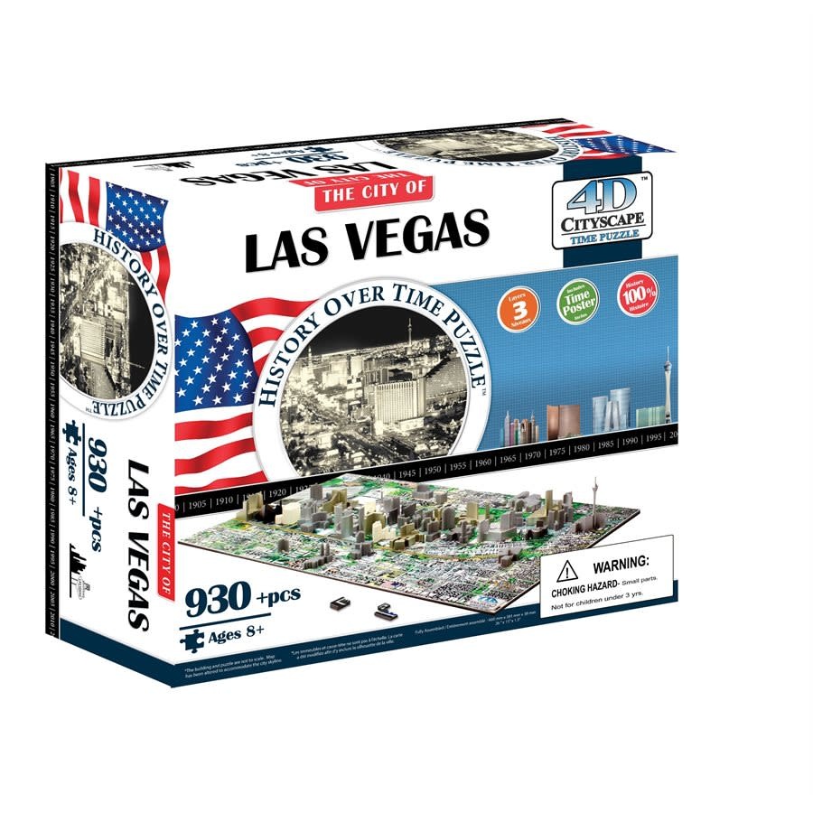 Casse-tête: 4D Cityscape: Las Vegas, USA (1202 Pieces)