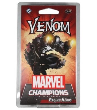 Fantasy Flight Games Marvel Champions JCE: Ext. Venom: Paquet Heros (FR)